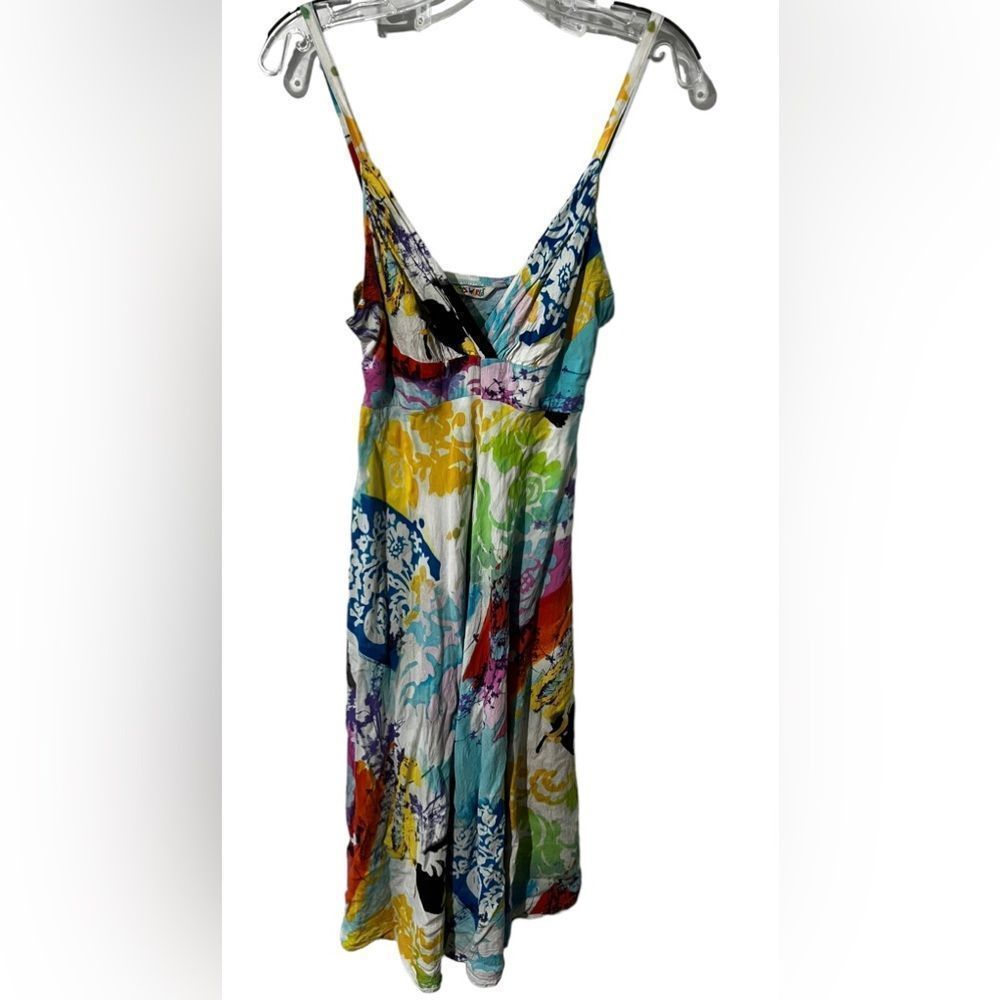 Jams World Vintage Y2K Hawaiian Pink Floral Midi Dress m